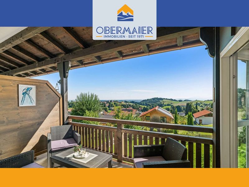 Notartermin in Planung: ALPENRESIDENZ IN BAD KOHLGRUB - HAUS IM HAUS STILVOLLES WOHNEN MIT WEITBLICK